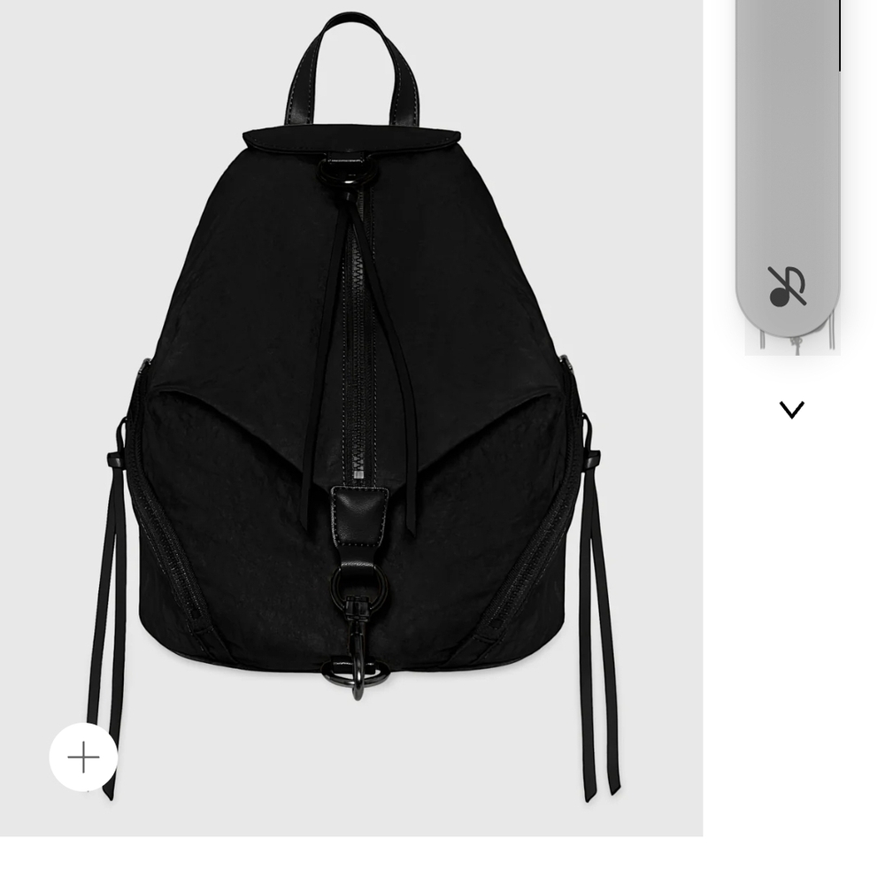 Elegant Black Women's Backpack